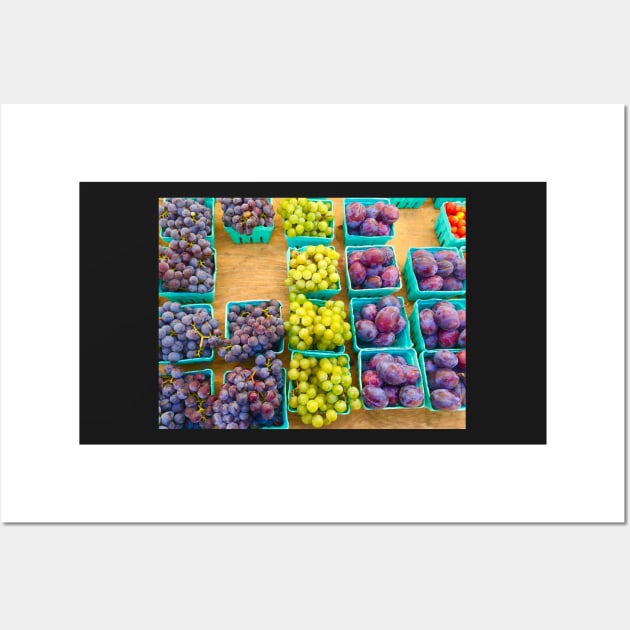 Grapes & Plums Wall Art by ephotocard